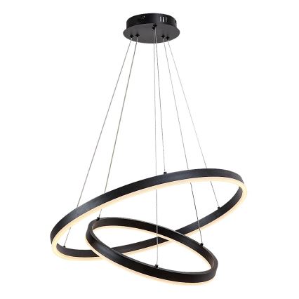 Rabalux - dimmbare LED-Pendelleuchte mit Seilabhängung LED/80W/230V 3000-6500K + Fernbedienung