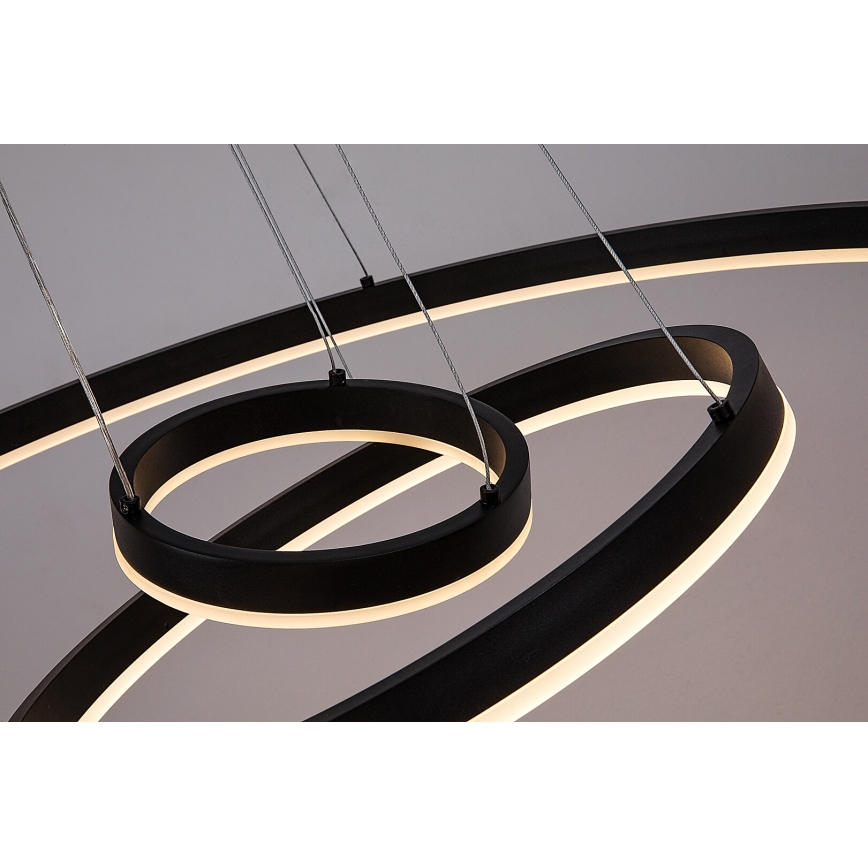 Rabalux - LED-dimmbare Pendelleuchte an Stahlseil LED/100W/230V 3000-6500K + Fernbedienung