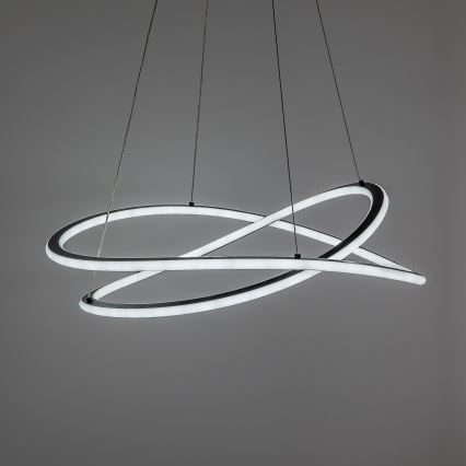 Rabalux - LED-dimmbarer Kronleuchter an Seil LED/75W/230V 3000-6500K + Fernbedienung