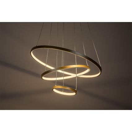 Rabalux - dimmbare LED-Hängeleuchte an Kabel LED/90W/230V 3000-6500K + Fernbedienung