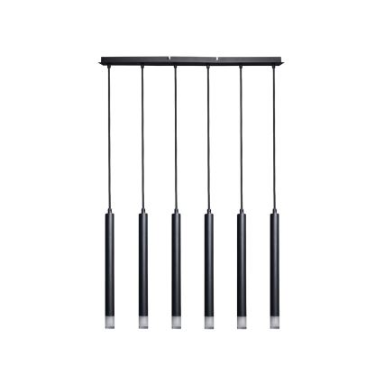 Rabalux - Hängeleuchte 6xG9/5W/230V schwarz