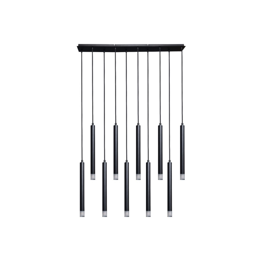 Rabalux - Hängeleuchte 10xG9/5W/230V schwarz