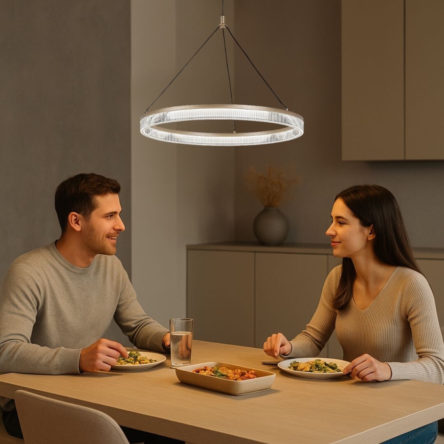 Rabalux - dimmbare Pendelleuchte an Kabel LED/24W/230V 3000-6500K + Fernbedienung