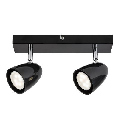 Rabalux - Strahler 2xGU10/5W/230V schwarz