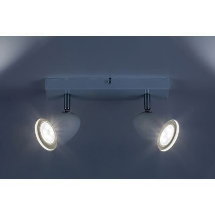 Rabalux - Strahler 2xGU10/5W/230V weiß