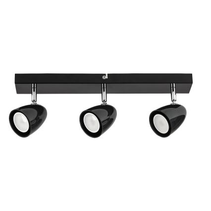 Rabalux - Strahler 3xGU10/5W/230V schwarz