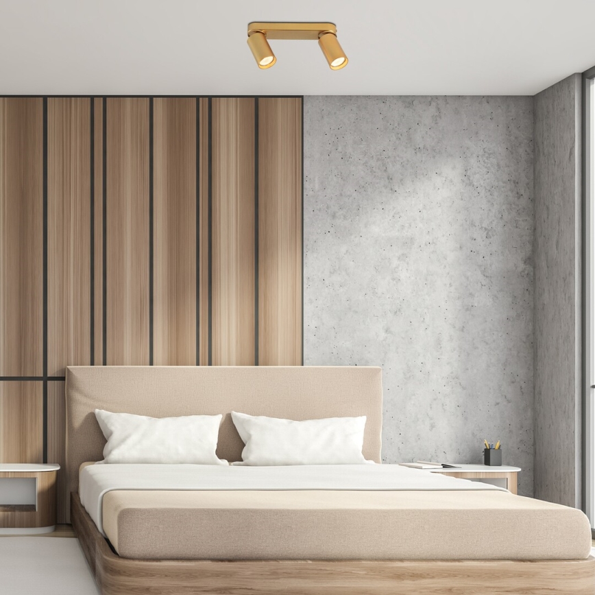 Rabalux - Strahler 2xGU10/5W/230V golden