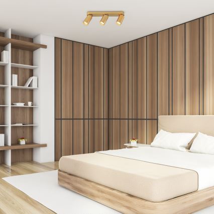 Rabalux - Strahler 3xGU10/5W/230V golden