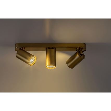 Rabalux - Strahler 3xGU10/5W/230V golden