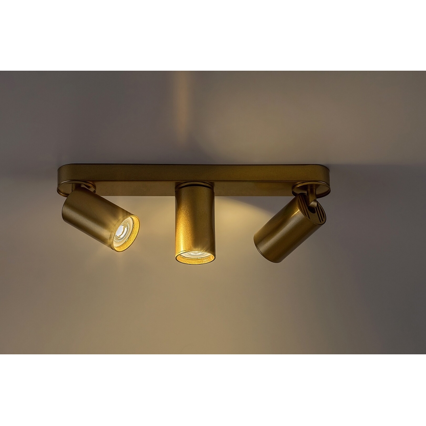 Rabalux - Strahler 3xGU10/5W/230V golden