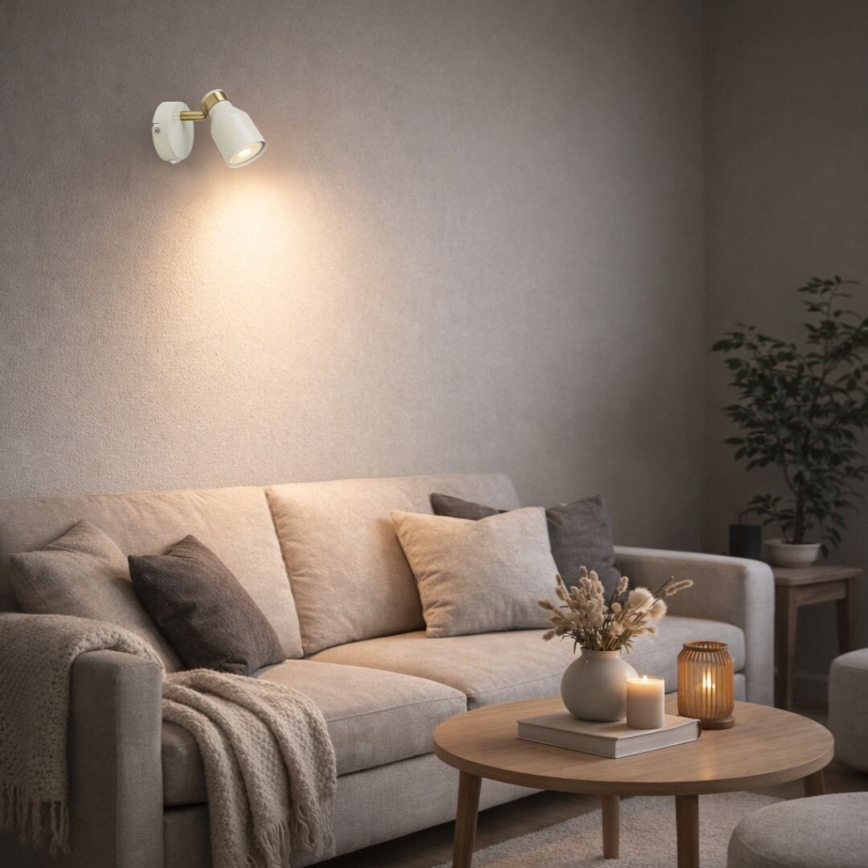 Rabalux - Wand-Spotleuchte 1xGU10/15W/230V