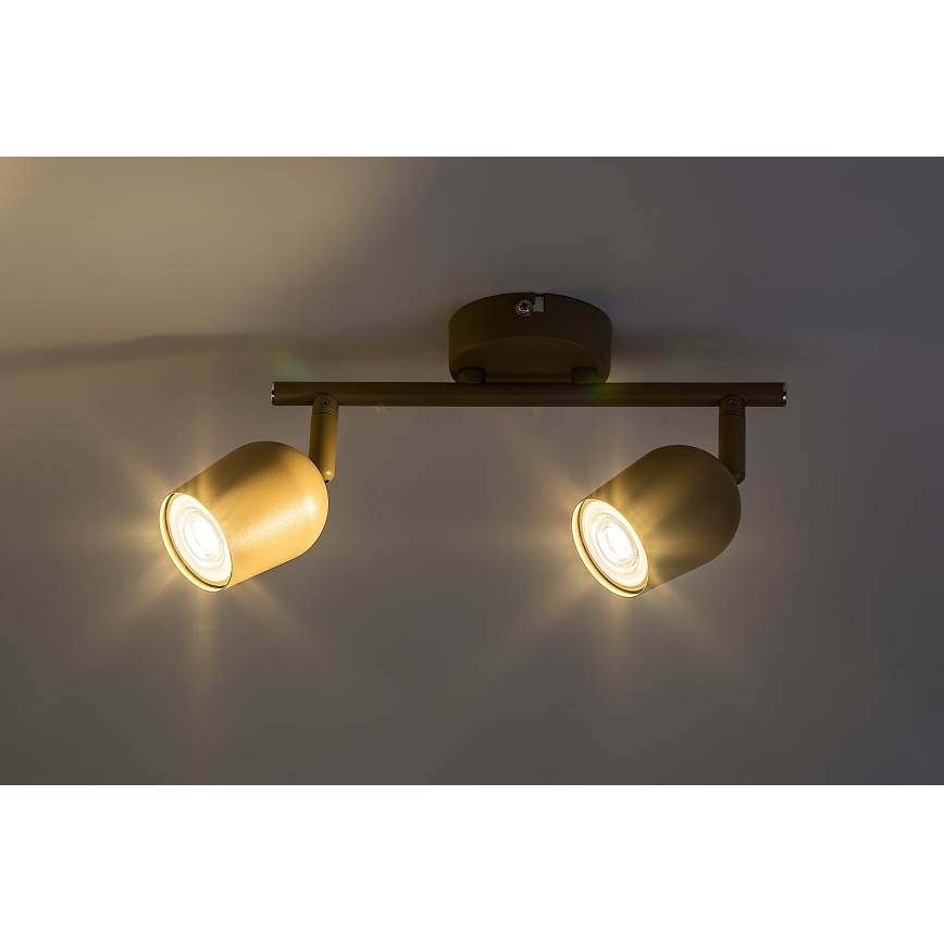 Rabalux - Deckenspot 2xGU10/15W/230V beige