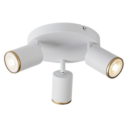 Rabalux - Spotleuchte 3xGU10/15W/230V weiß