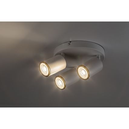 Rabalux - Spotleuchte 3xGU10/15W/230V weiß