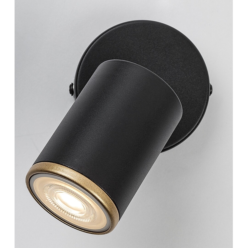 Rabalux - Wandspot 1xGU10/15W/230V schwarz