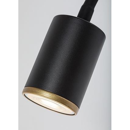 Rabalux - Wandspot 1xGU10/15W/230V schwarz