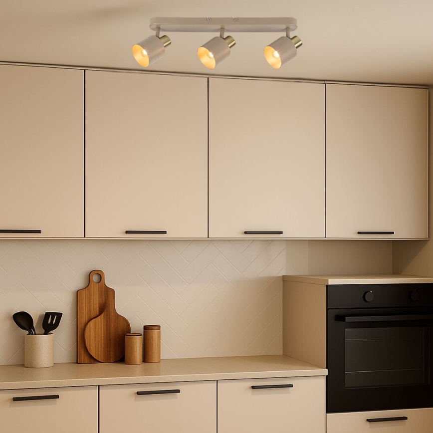 Rabalux - Spotleuchte 3xE14/10W/230V beige