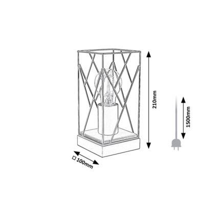 Rabalux - Tischlampe 1xE27/40W/230V