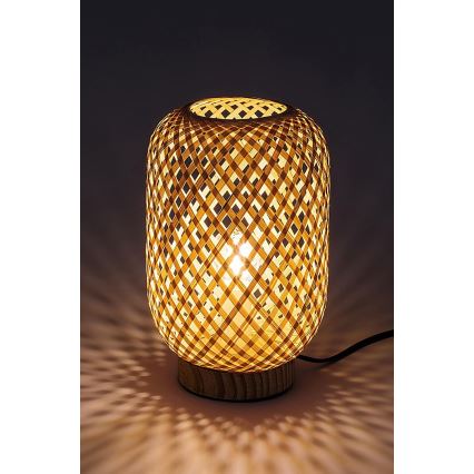 Rabalux - Tischlampe 1xE14/25W/230V Rattan