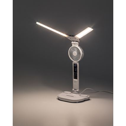 Rabalux - dimmbare LED-Tischlampe mit Ventilator LED/7W/5V 3000/4000/6500K