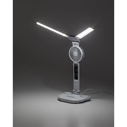 Rabalux - dimmbare LED-Tischlampe mit Ventilator LED/7W/5V 3000/4000/6500K