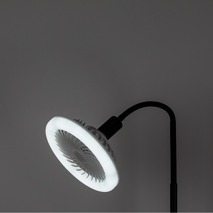 Rabalux - LED-dimmbare Stehleuchte mit Ventilator, Ø 30 cm, 1x E27/16W/230V, 3000-6500K + Fernbedienung