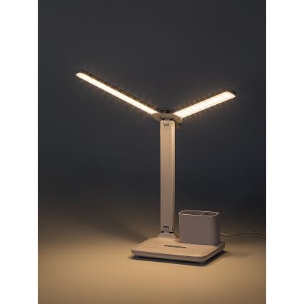 Rabalux - dimmbare LED-Touch-Schreibtischlampe LED/5W/5V 3000/4000/6500K