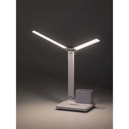 Rabalux - dimmbare LED-Touch-Schreibtischlampe LED/5W/5V 3000/4000/6500K