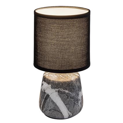 Rabalux - Tischlampe 1xE14/40W/230V schwarz/Marmor-Dekor