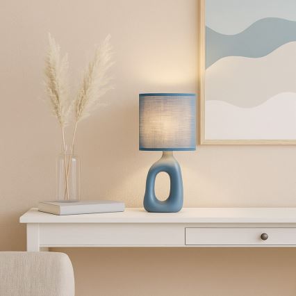 Rabalux - Tischlampe 1xE14/40W/230V blau