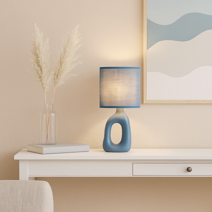 Rabalux - Tischlampe 1xE14/40W/230V blau