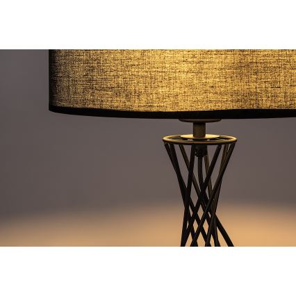 Rabalux - Tischlampe 1xE27/40W/230V schwarz