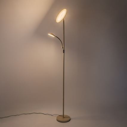 Rabalux - LED-dimmbare Stehleuchte LED/23W/230V 3000/4200/6500 beige
