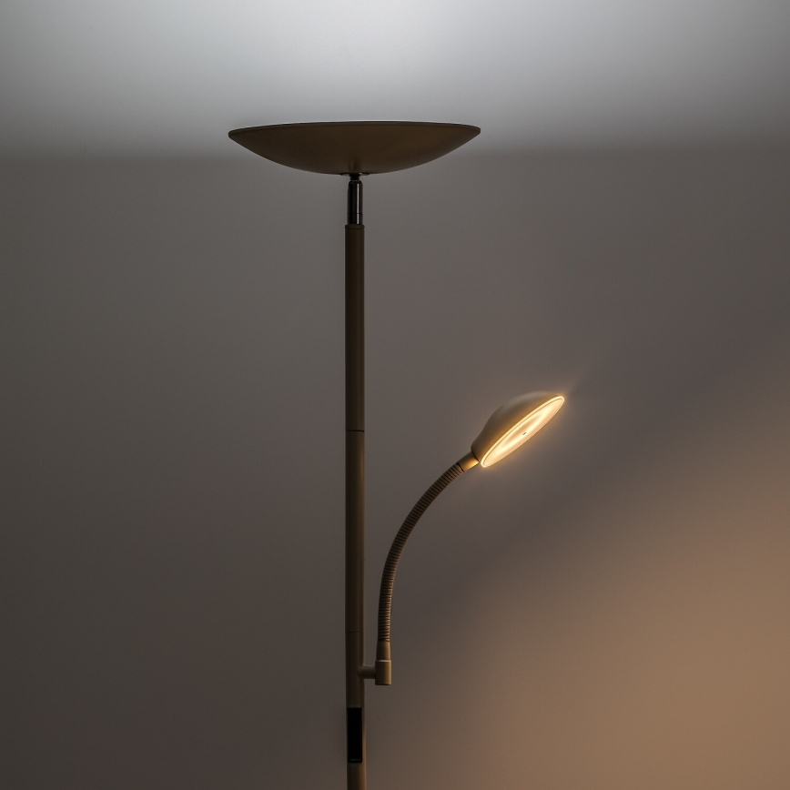 Rabalux - LED-dimmbare Stehleuchte LED/23W/230V 3000/4200/6500 beige