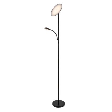 Rabalux - Dimmbare LED-Stehlampe LED/23W/230V 3000/4200/6500 schwarz