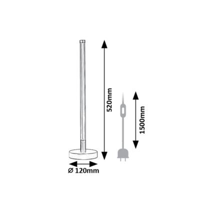 Rabalux - LED-Tischleuchte LED/8W/230V 3000K