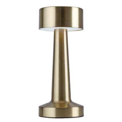 Rabalux - LED wiederaufladbare Touch-Schreibtischlampe LED/2,7W/5V 1200mAh 3000/4000/6000K gold