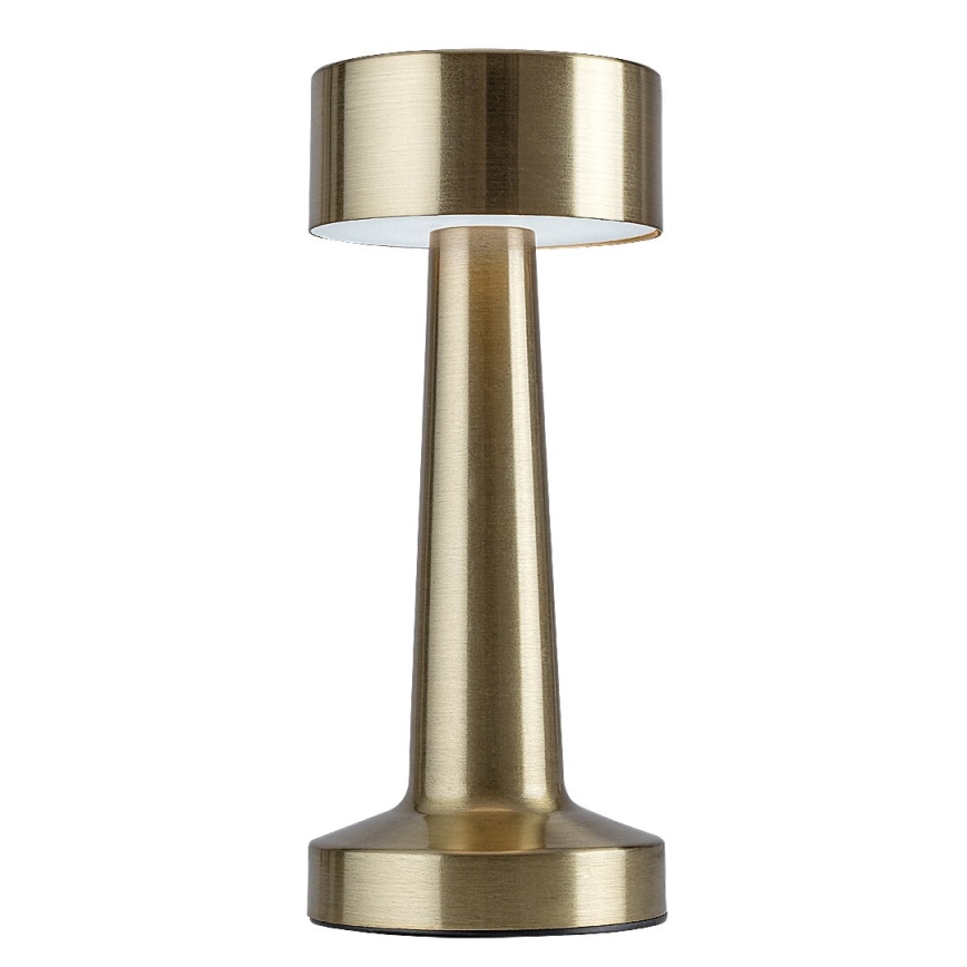 Rabalux - LED wiederaufladbare Touch-Schreibtischlampe LED/2,7W/5V 1200mAh 3000/4000/6000K gold