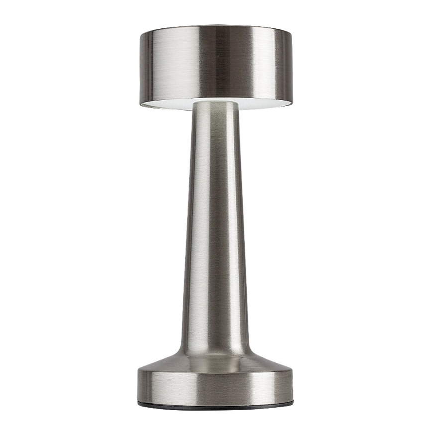 Rabalux - Aufladbare LED-Touch-Tischleuchte LED/2,7W/5V 1200mAh 3000/4000/6000K matt Chrom