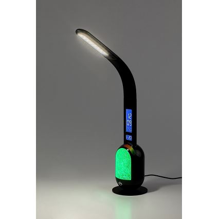 Rabalux - Dimmbare Tischleuchte (LED RGB) LED/5W/230V schwarz