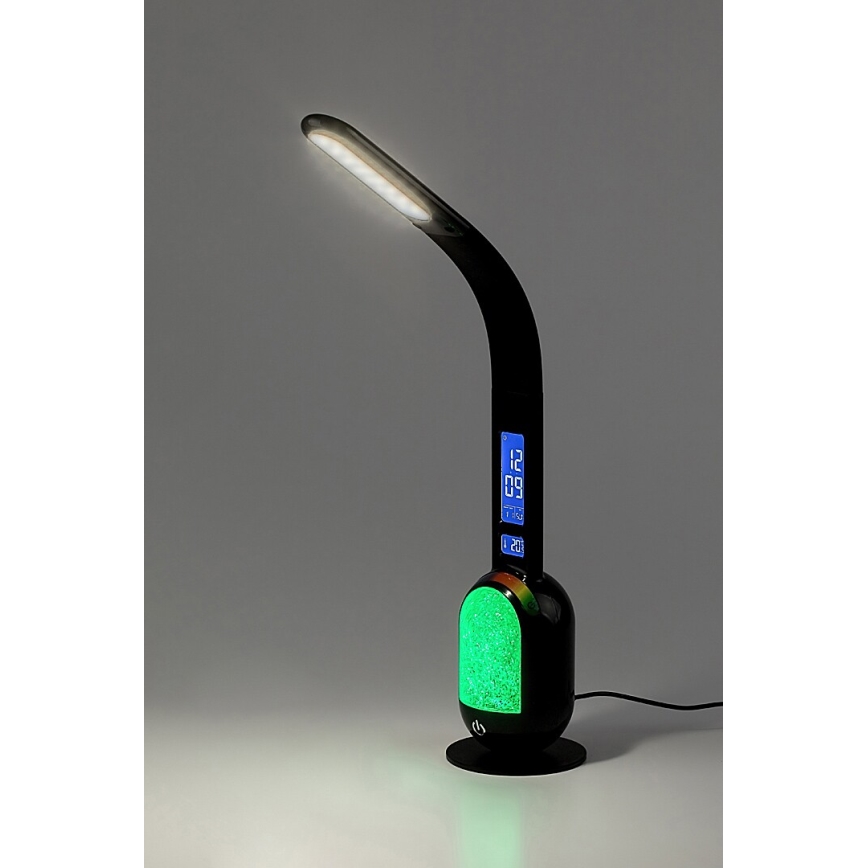 Rabalux - Dimmbare Tischleuchte (LED RGB) LED/5W/230V schwarz