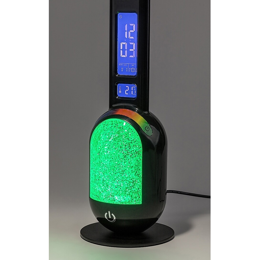 Rabalux - Dimmbare Tischleuchte (LED RGB) LED/5W/230V schwarz