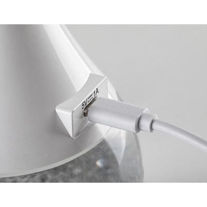 Rabalux - Dimmbare Tischleuchte (LED RGB) LED/4W/230V weiß