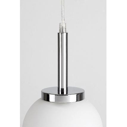 Rabalux - Badezimmer-Hängeleuchte an Schnur 1xE14/40W/230V IP44 glänzendes Chrom