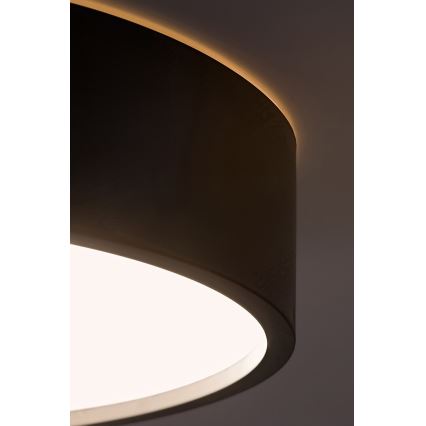Rabalux - LED Deckenleuchte mit Sensor LED/19W/230V IP44 4000K Ø 28,5 cm Schwarz