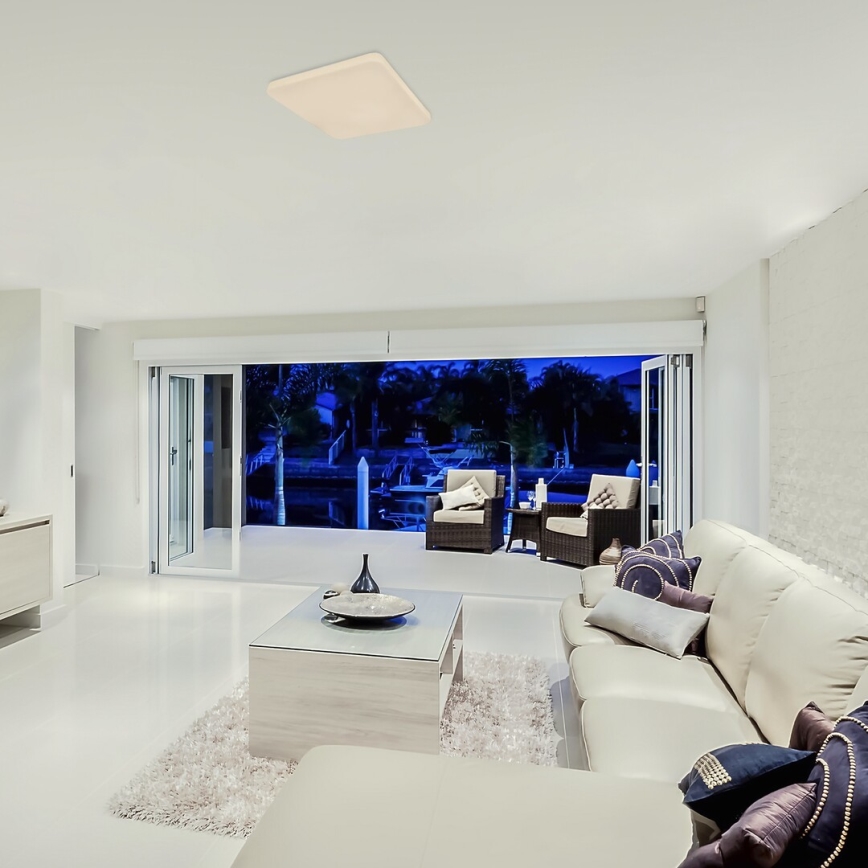 Rabalux - LED-Deckenleuchte mit Sensor LED/20W/230V 4000K 32x32 cm