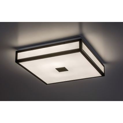 Rabalux - LED-Deckenleuchte für Badezimmer LED/24W/230V IP44 4000K 40x40 cm schwarz