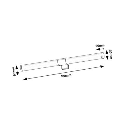 Rabalux - LED-Badezimmer-Spiegelleuchte LED/6W/230V IP44 40 cm