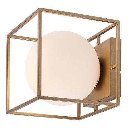 Rabalux - Außenwandleuchte 1xE14/15W/230V IP44 goldfarben