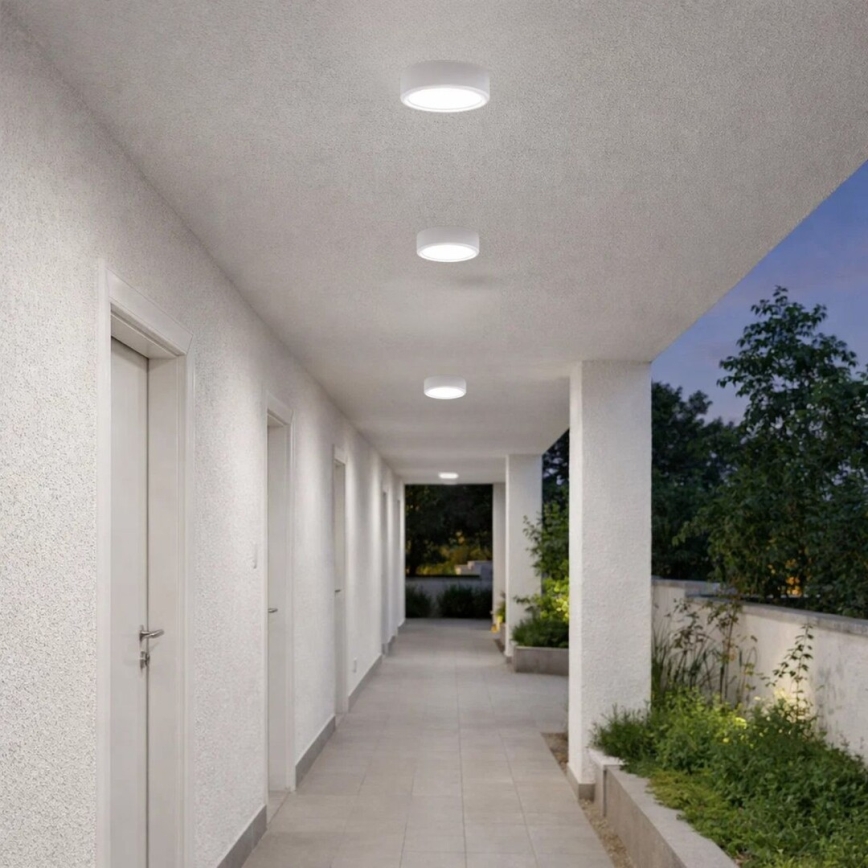 Rabalux - LED-Badezimmer-Deckenleuchte LED/7W/230V Ø 12 cm IP44 Weiß